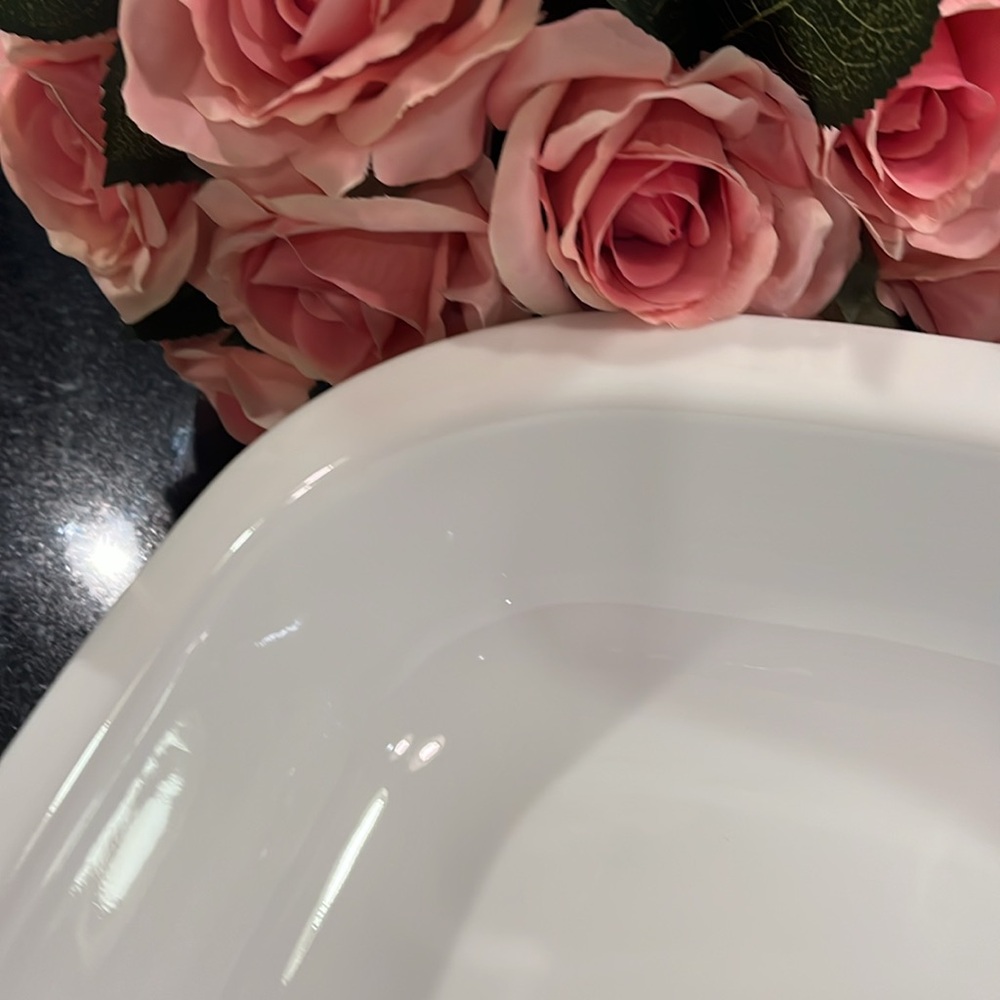 2.5 Qt Square Baker with Glass Lid & Plastic Lid Simply Lite by Corning - Picture 8 of 16
